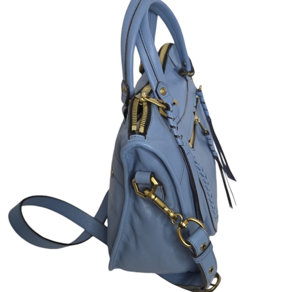 ORYANY Blue  Leather Purse NWT - Picture 7 of 9